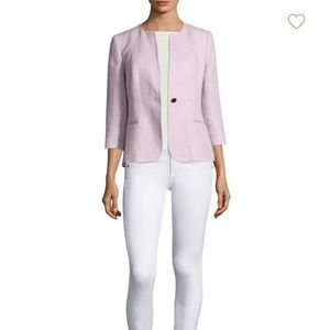 MaxMara EUC Lavender Linen Blazer- $1375 new!